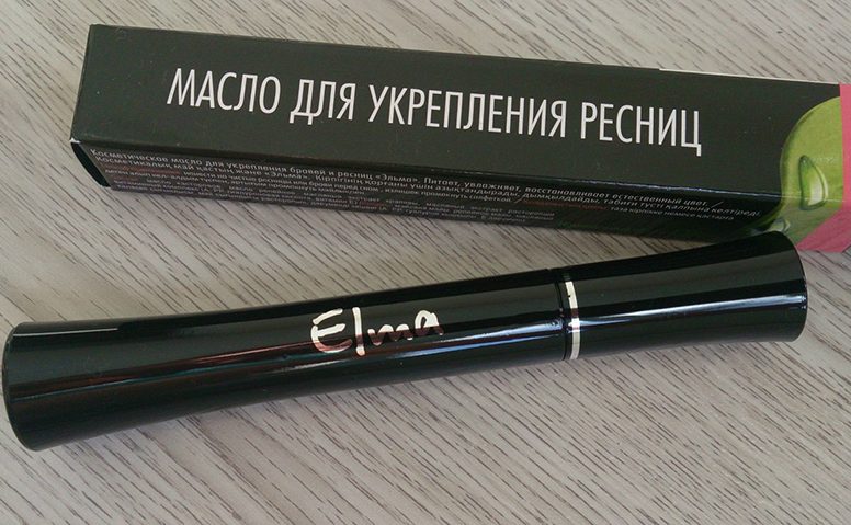 Масло Elma — средство для укрепления ресниц и бровей